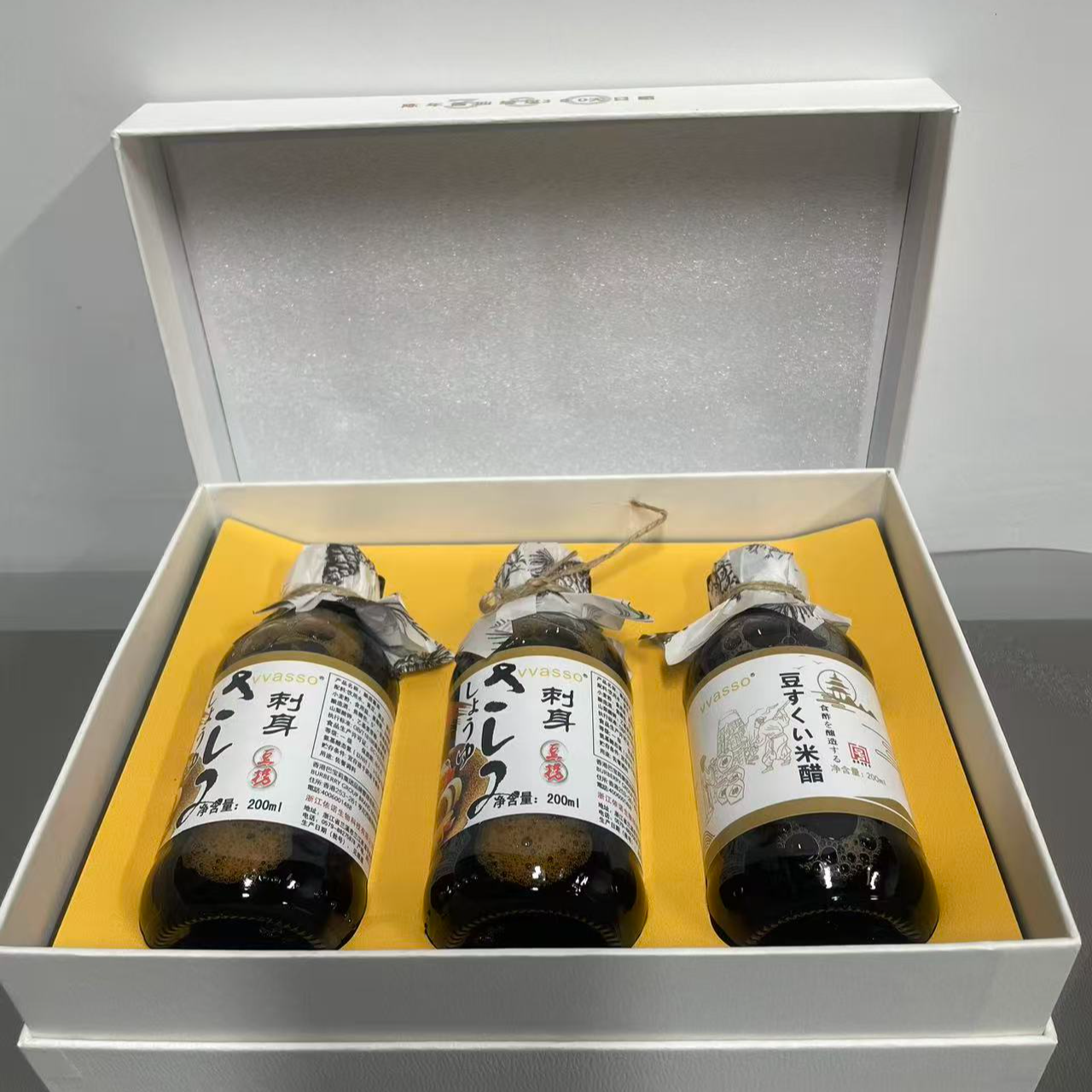 古法工艺陈年酱油醋套装礼盒