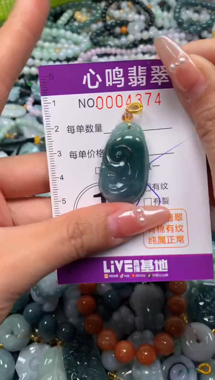 颈饰未镶嵌翡翠闪购004374