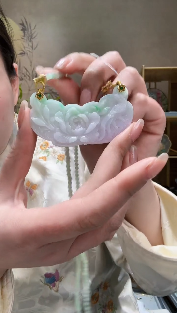 【闪购商品】翡翠颈饰未镶嵌吊坠