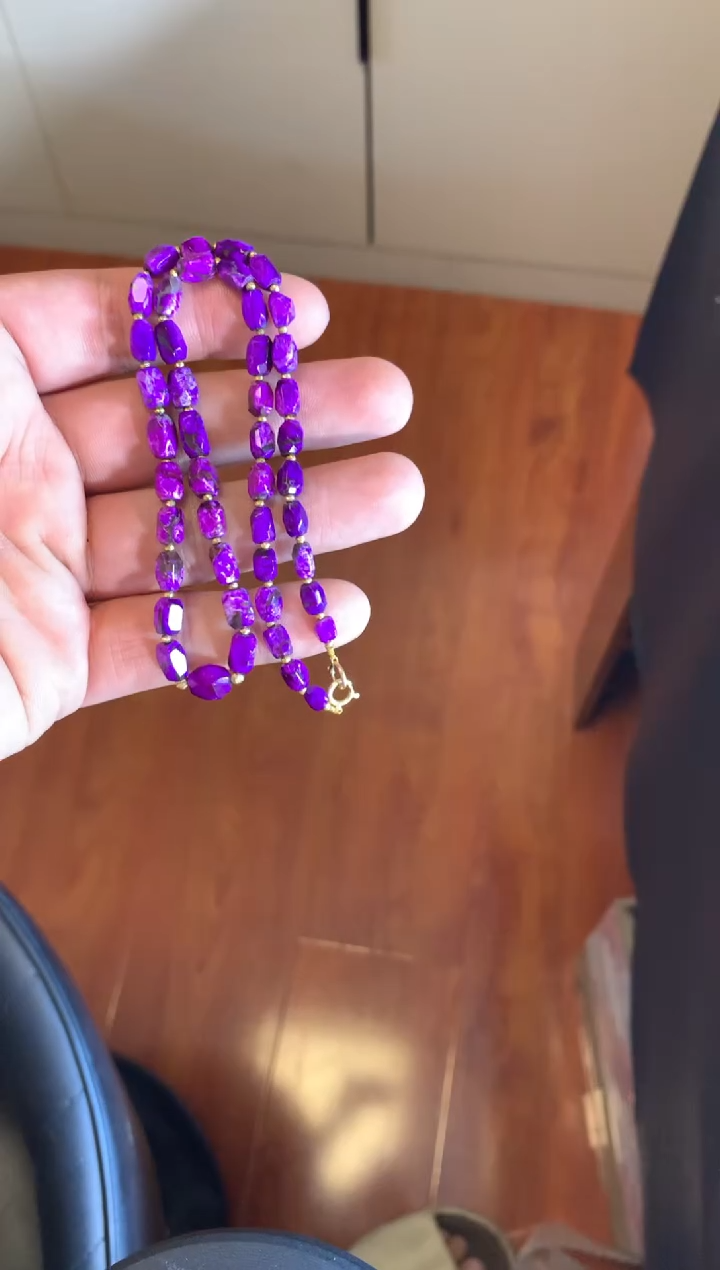 未镶嵌苏纪石（舒俱来）项链Q**陈舒俱来