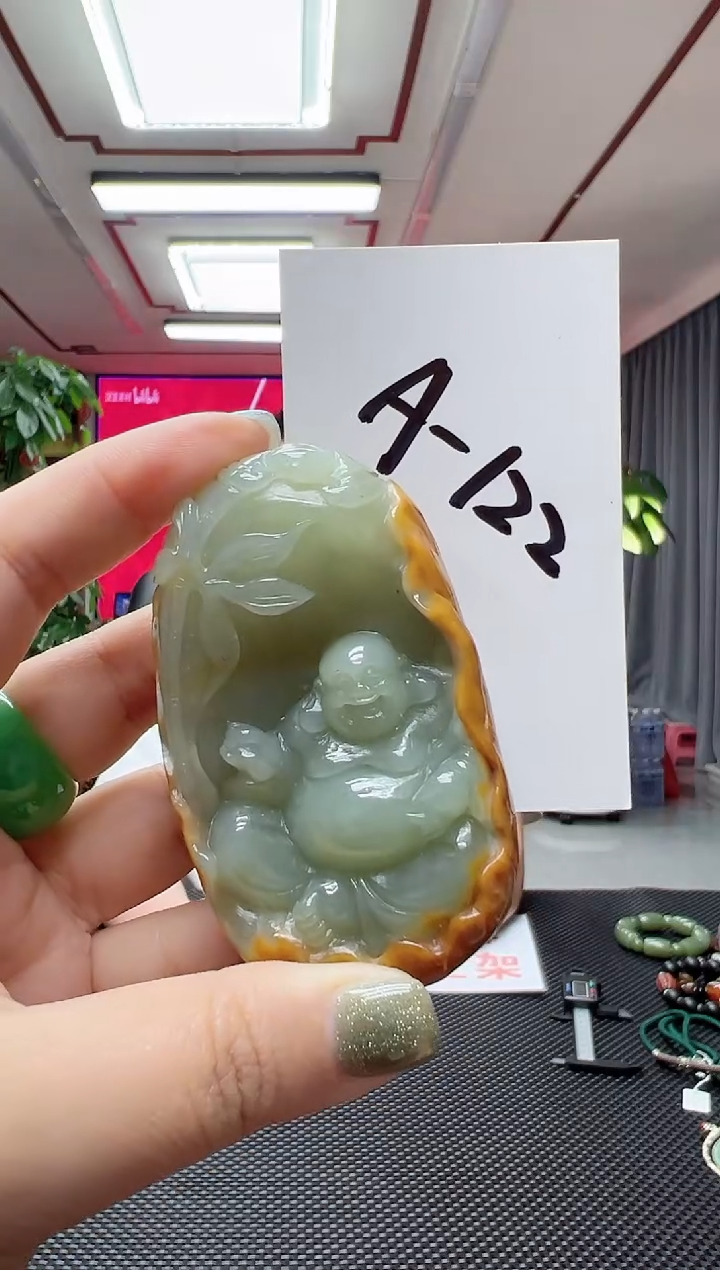 【闪购商品】和田玉把件未镶嵌佛公