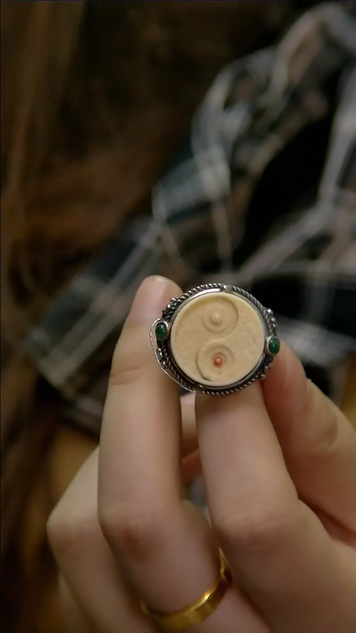 【闪购商品】阴阳两仪戒铜像造像收藏造像