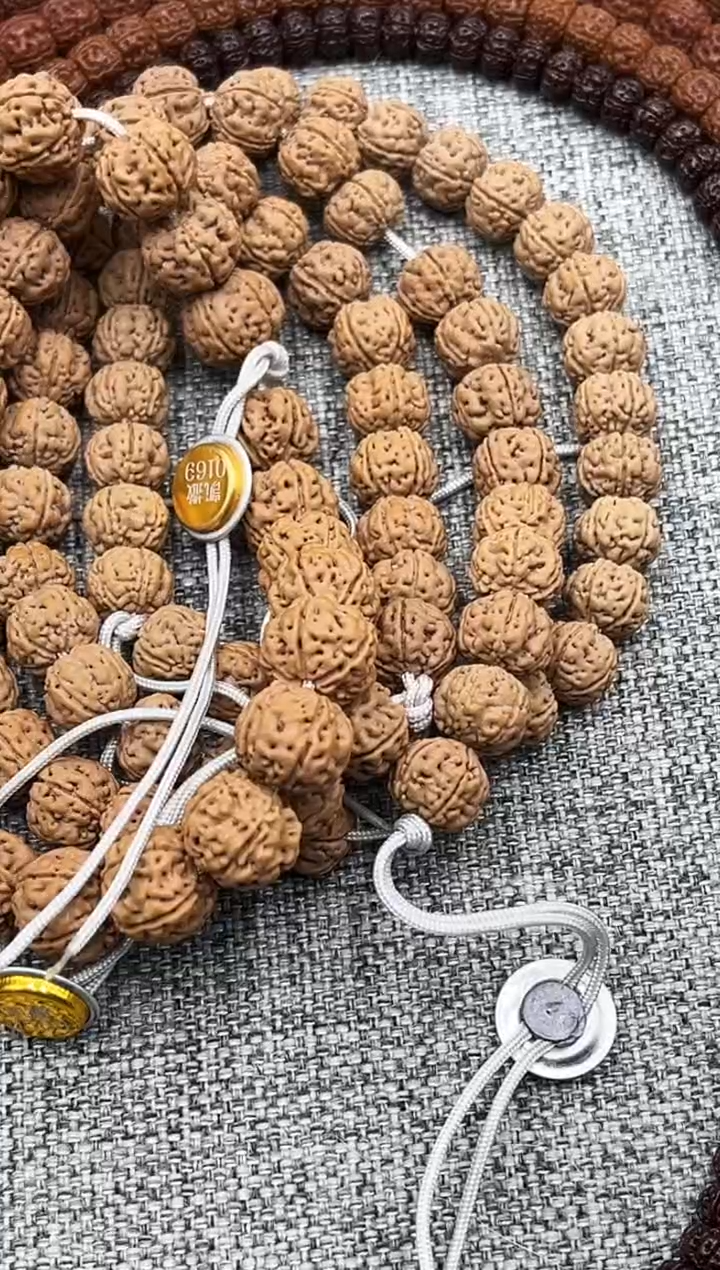 手串金刚菩提后期艳红色老树王手持  13mm