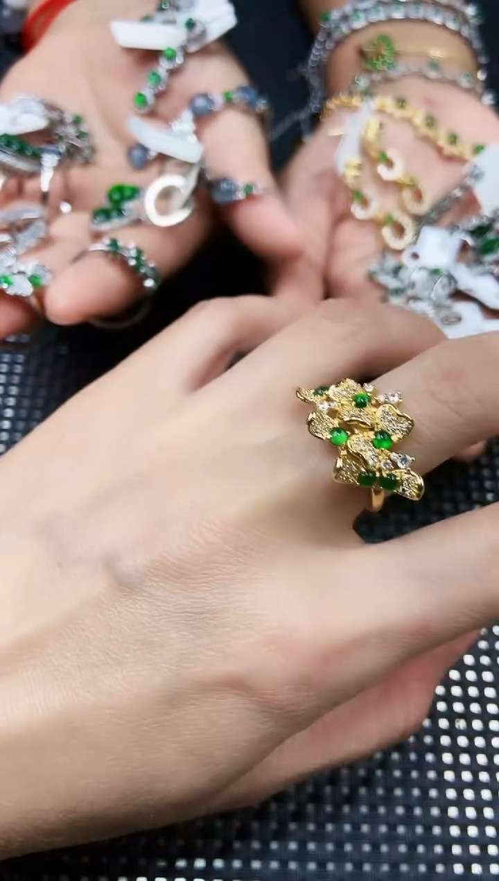 【闪购商品】翡翠戒指未镶嵌111111111