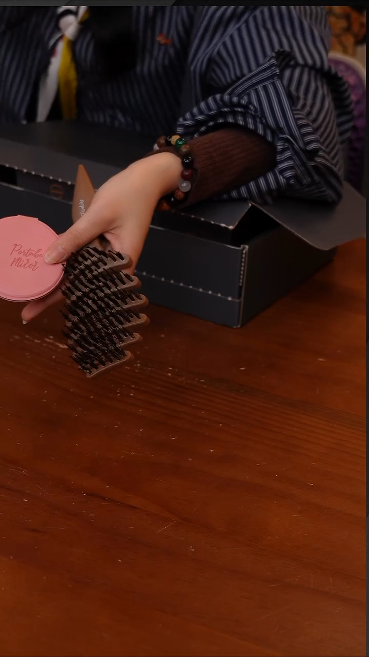 陶49-英国FIVELAKE松塔梳【CF3679】