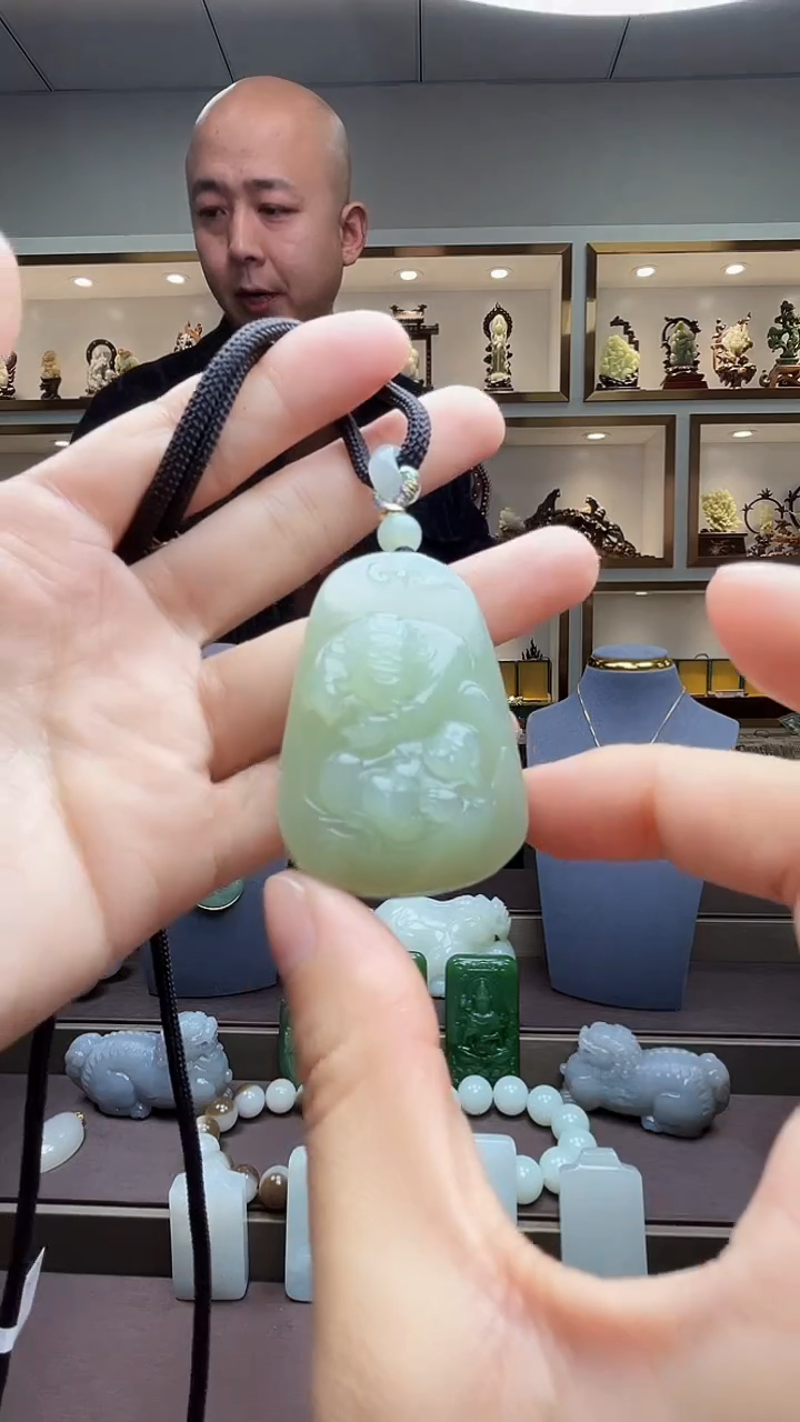 【闪购商品】和田玉挂件未镶嵌苏