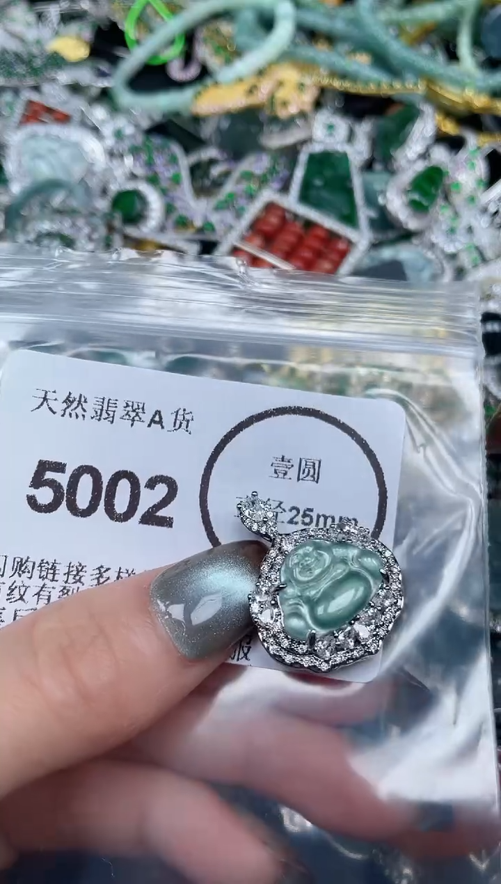 颈饰未镶嵌翡翠5002