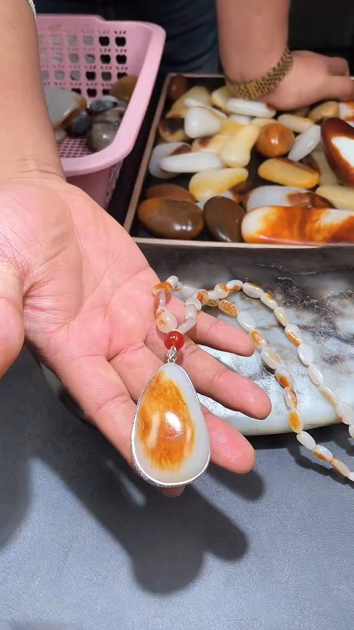 【闪购商品】和田玉（子料）项链未镶嵌YL-LL-2.4-91