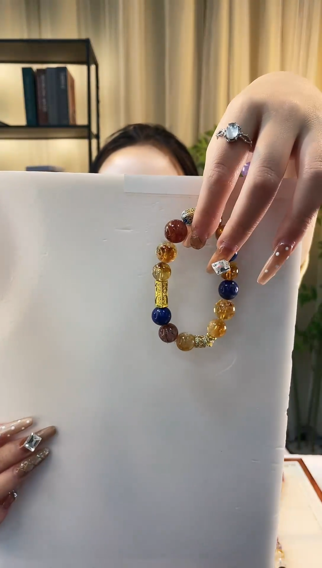 未镶嵌手串水晶敦煌黄塔手串