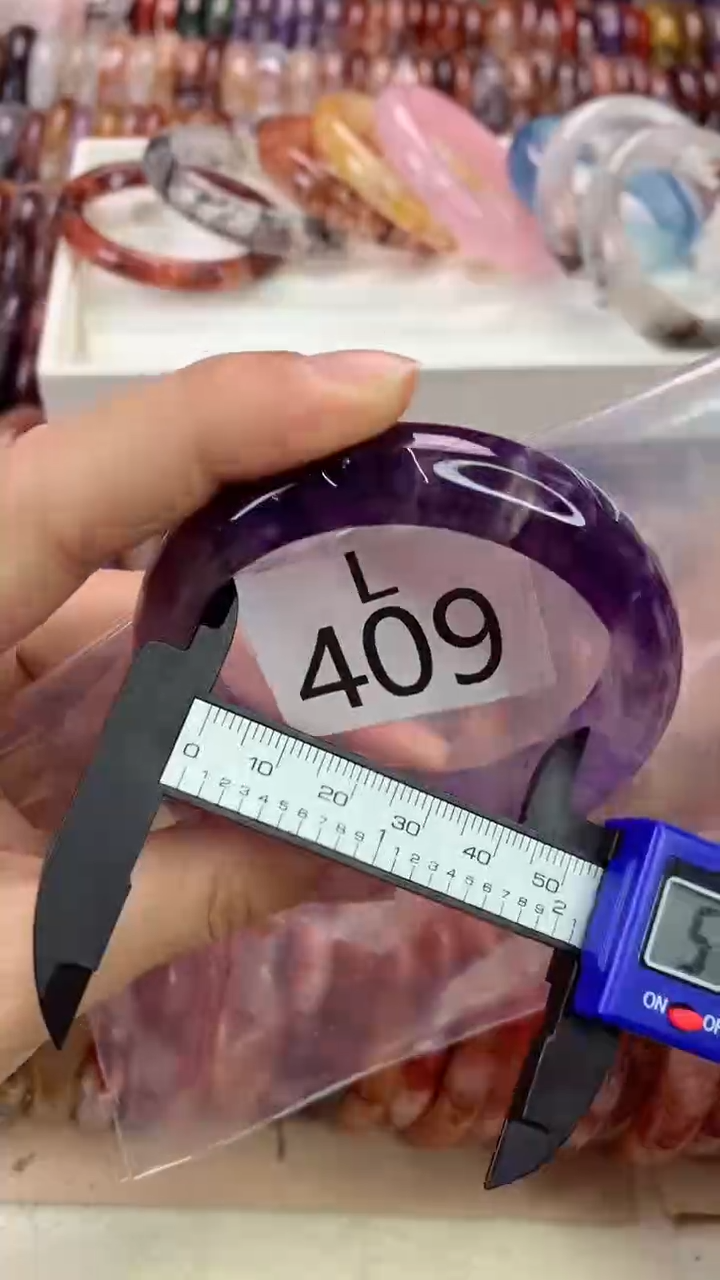 【闪购商品】水晶水晶手镯L未镶嵌409-54