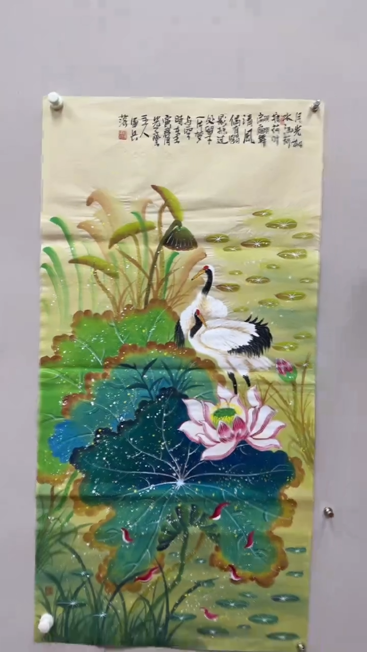 国画归军兵8平尺精品作品