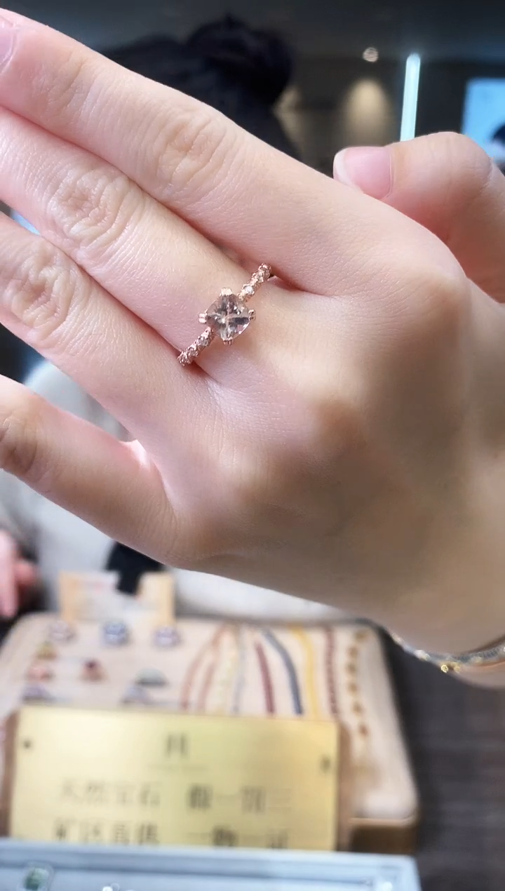 【闪购商品】绿柱石戒指银S925镶嵌01