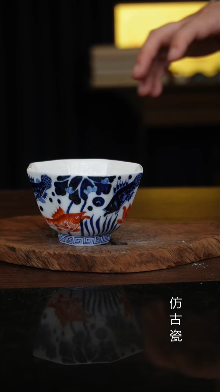 杯景德镇手工手绘陶瓷