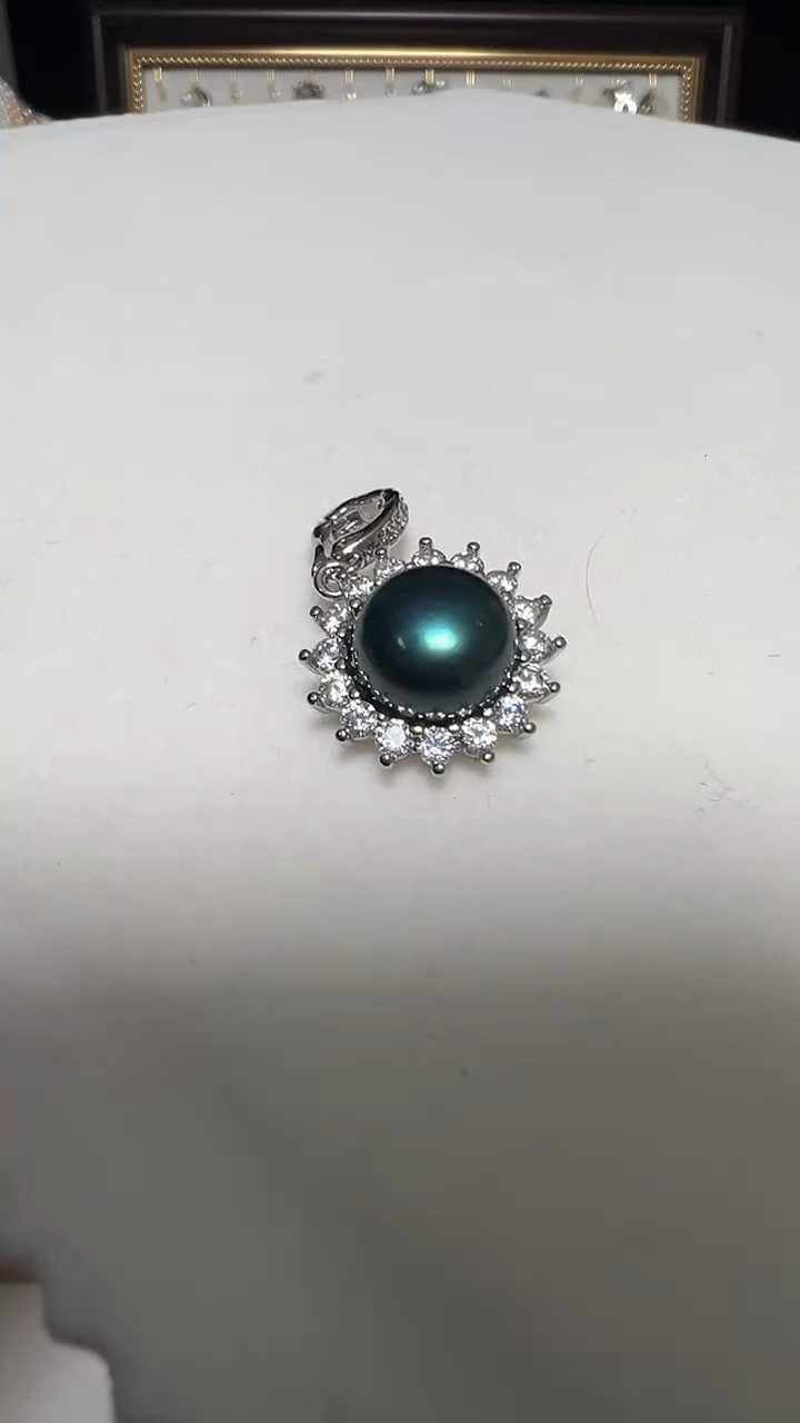 吊坠(不含链)钛钢淡水珍珠永丽珍珠严选