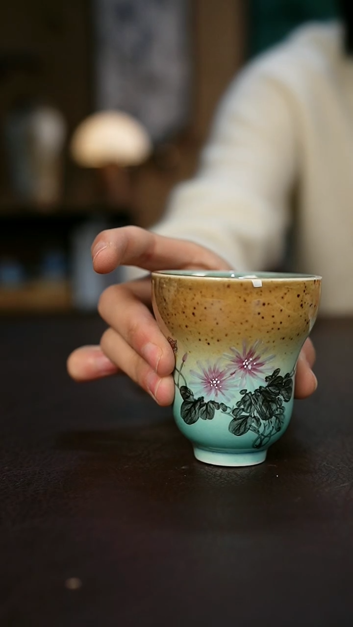 【闪购商品】景德镇陶瓷杯碗柴烧多人