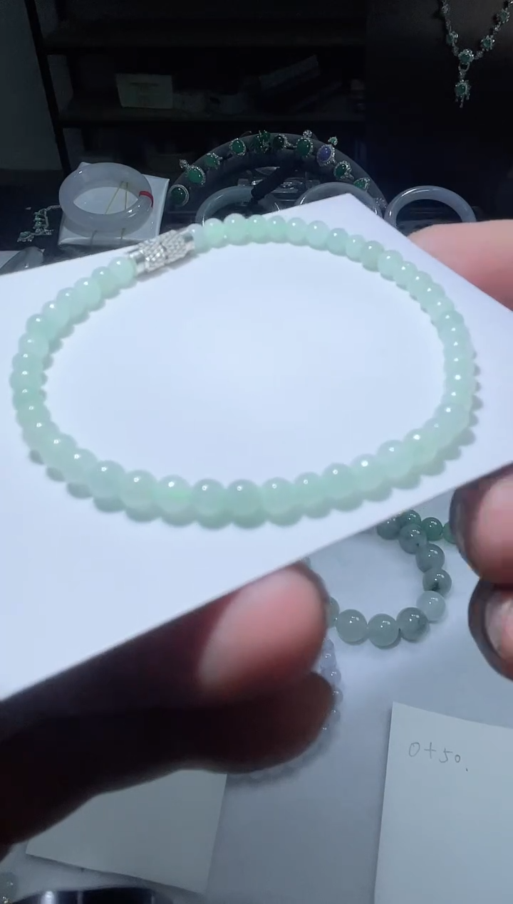 未镶嵌手串翡翠天然翡翠手串