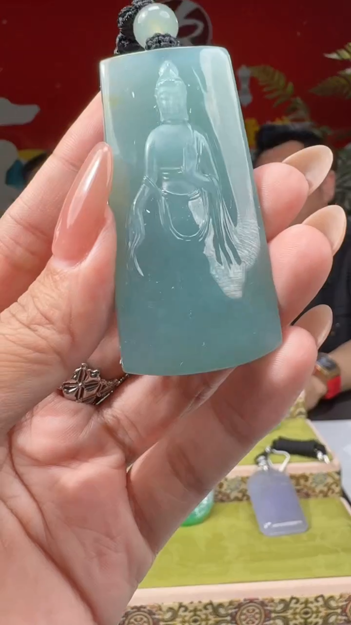 【闪购商品】翡翠颈饰未镶嵌214  /天然a货翡翠