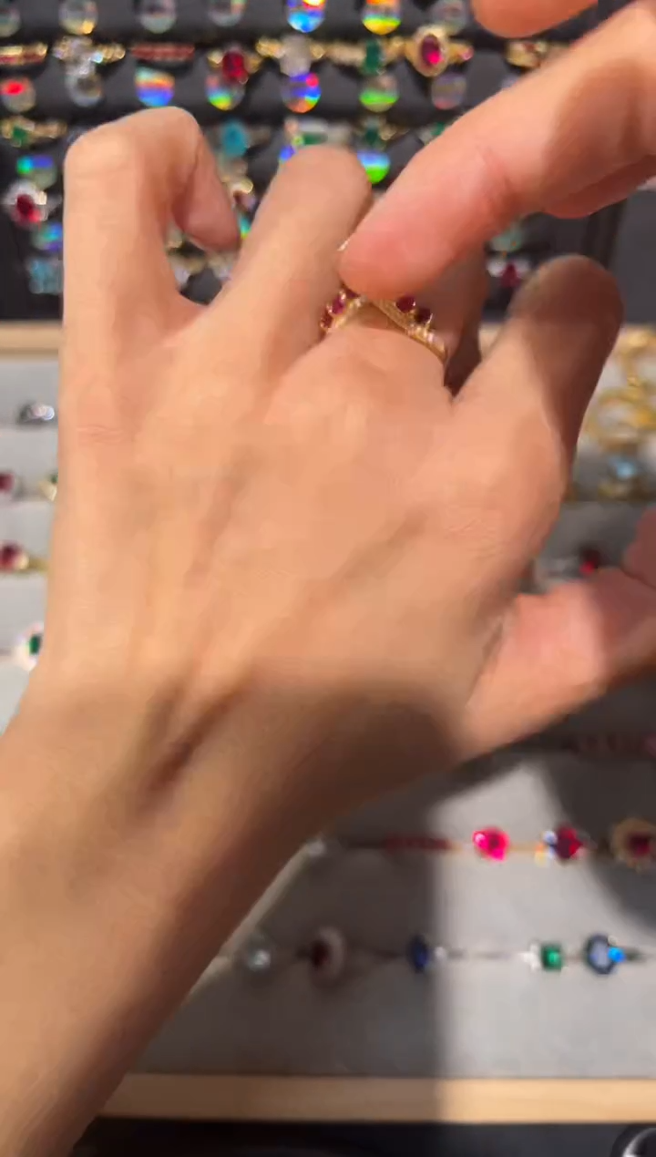 【闪购商品】红宝石戒指银S925镶嵌00000