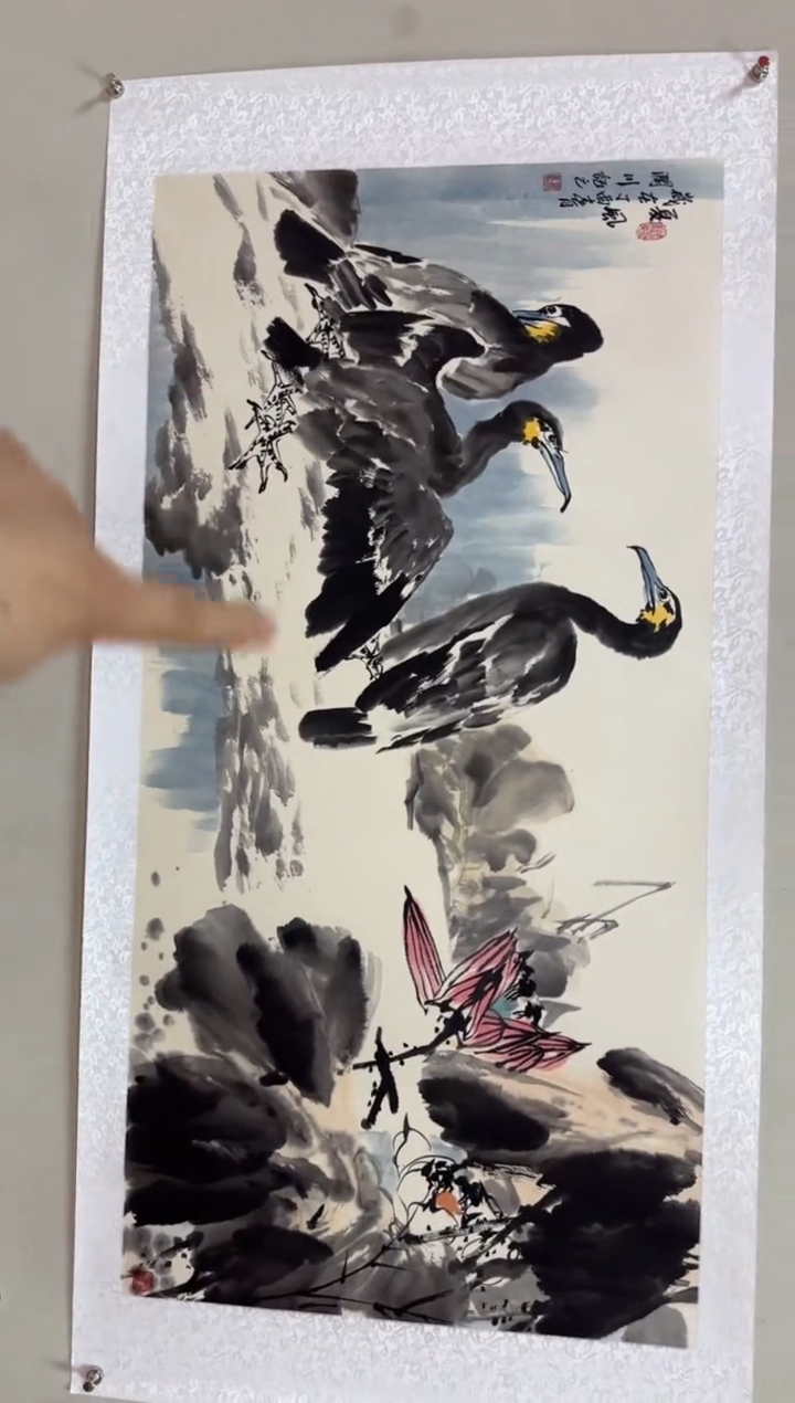 国画贺润川8平尺精品作品