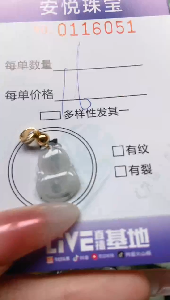 【闪购商品】翡翠颈饰未镶嵌闪购0116051