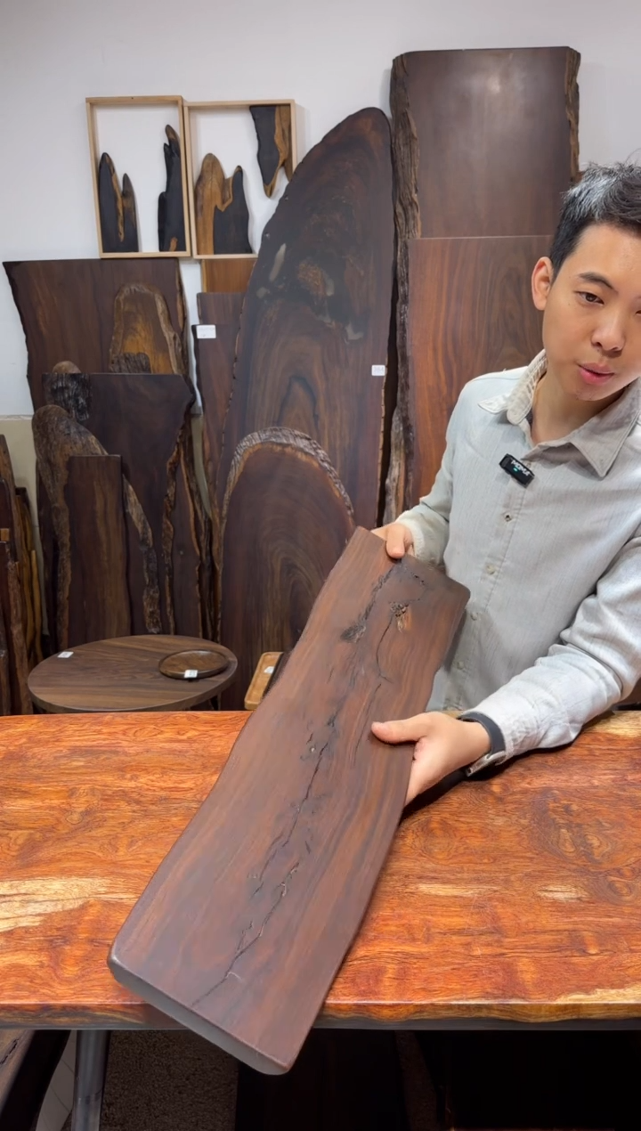 风车木（黑檀木）尺寸73*16*2编号464