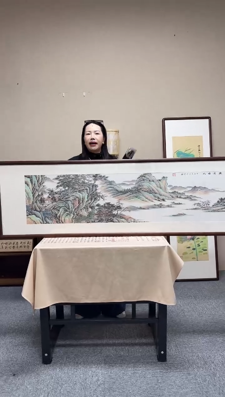 书法LYX-山水-53*175尺寸