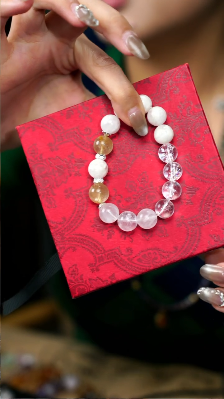 【闪购商品】水晶手链未镶嵌白映沙