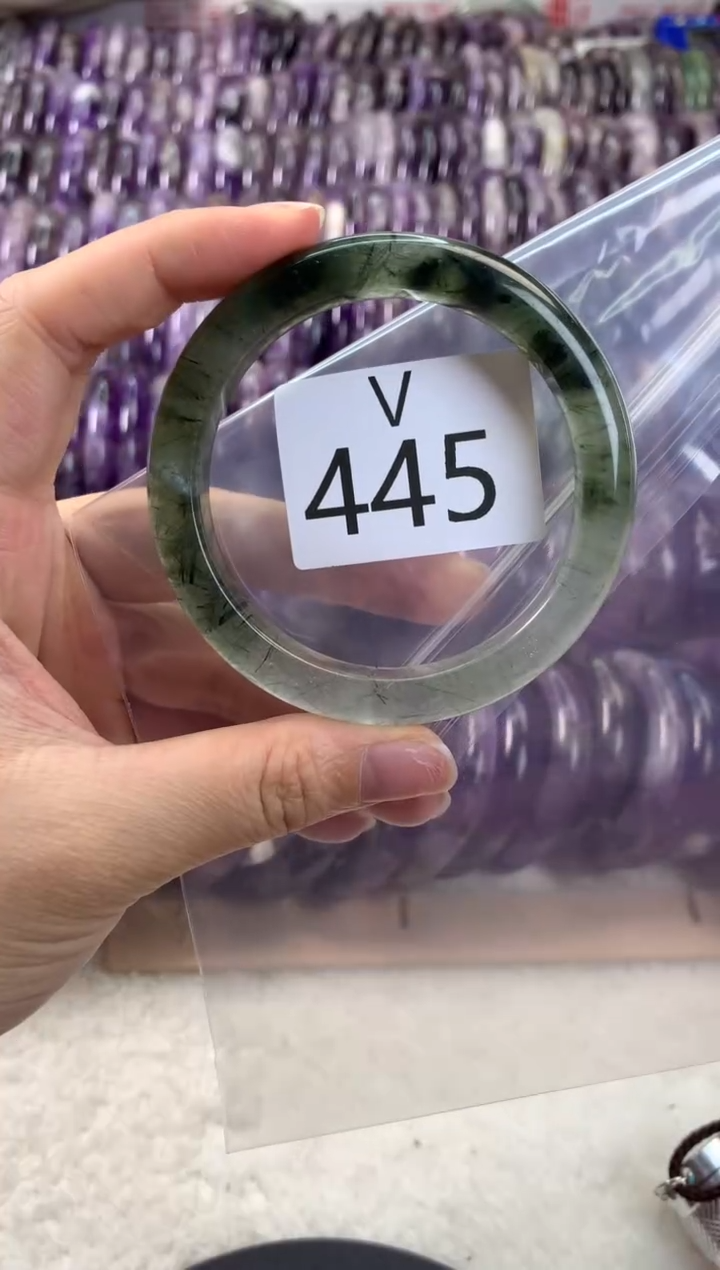 【闪购商品】水晶水晶手镯V未镶嵌445--56