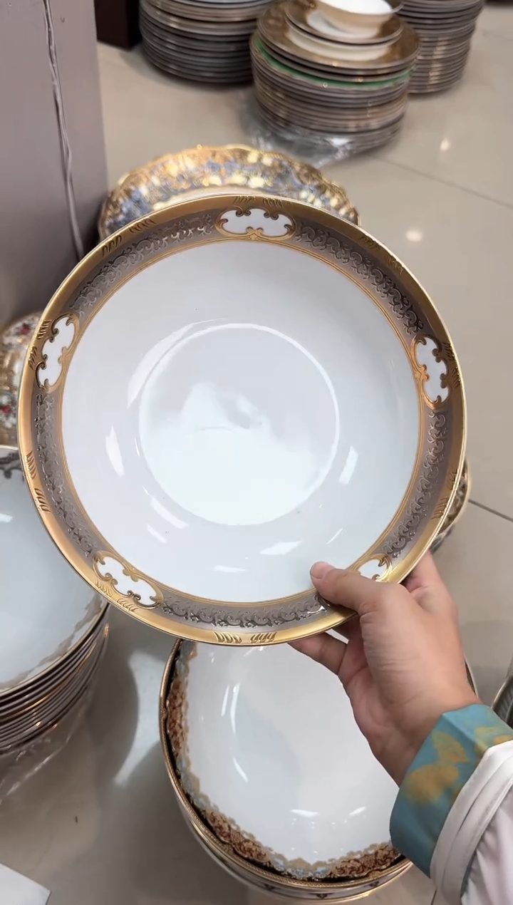 【闪购商品】瓷片9寸大汤碗底部瑕  春节活动  福利价