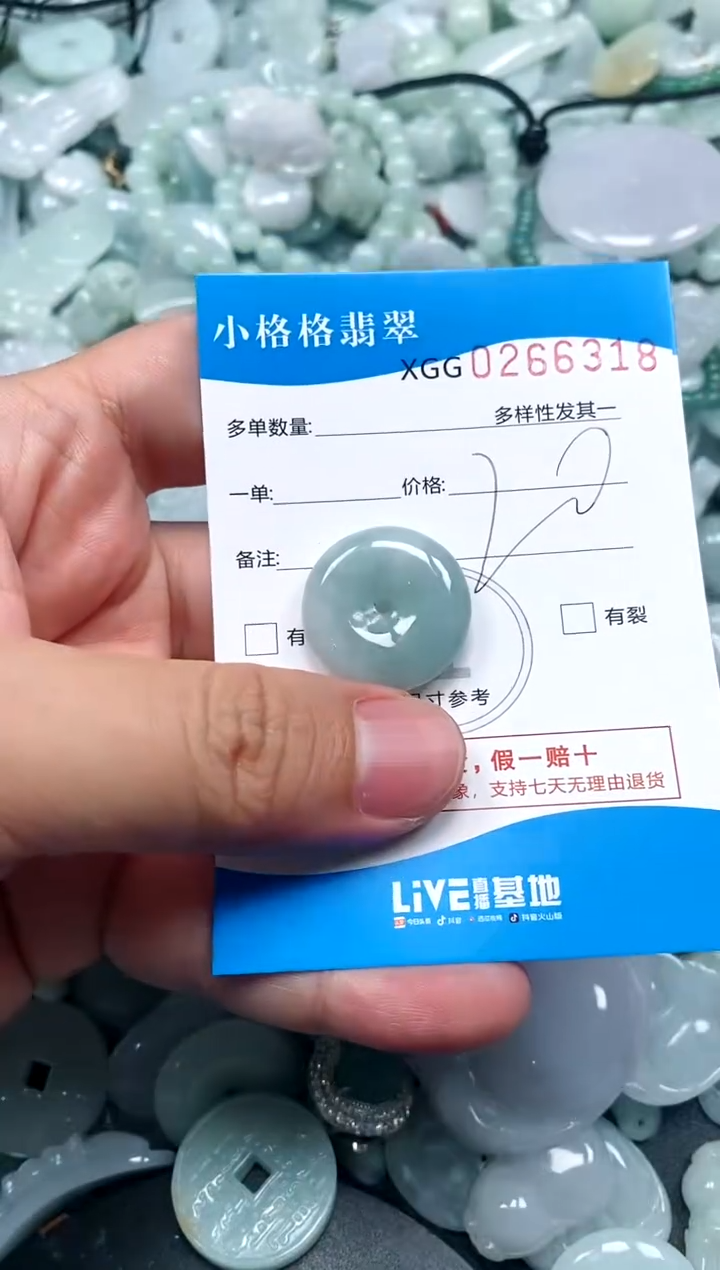 翡翠未镶嵌颈饰闪购商品0255318