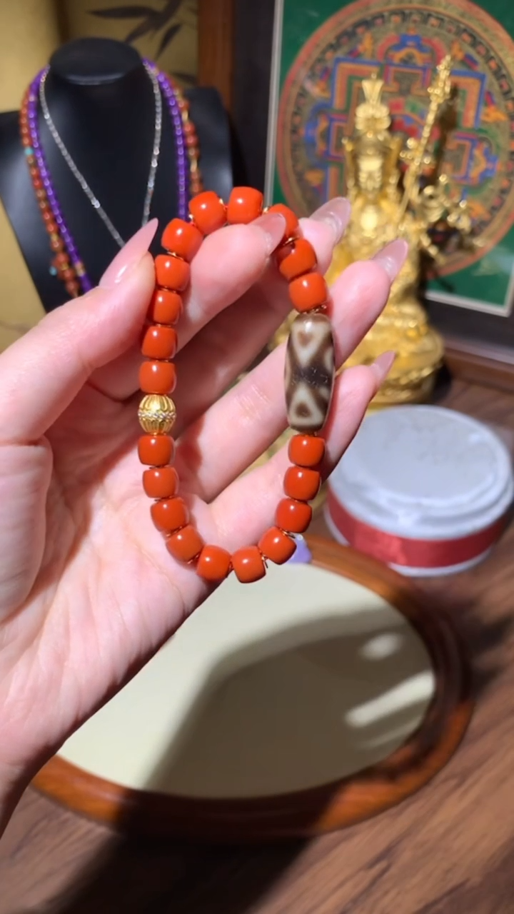 【闪购商品】南红玛瑙手串未镶嵌手串