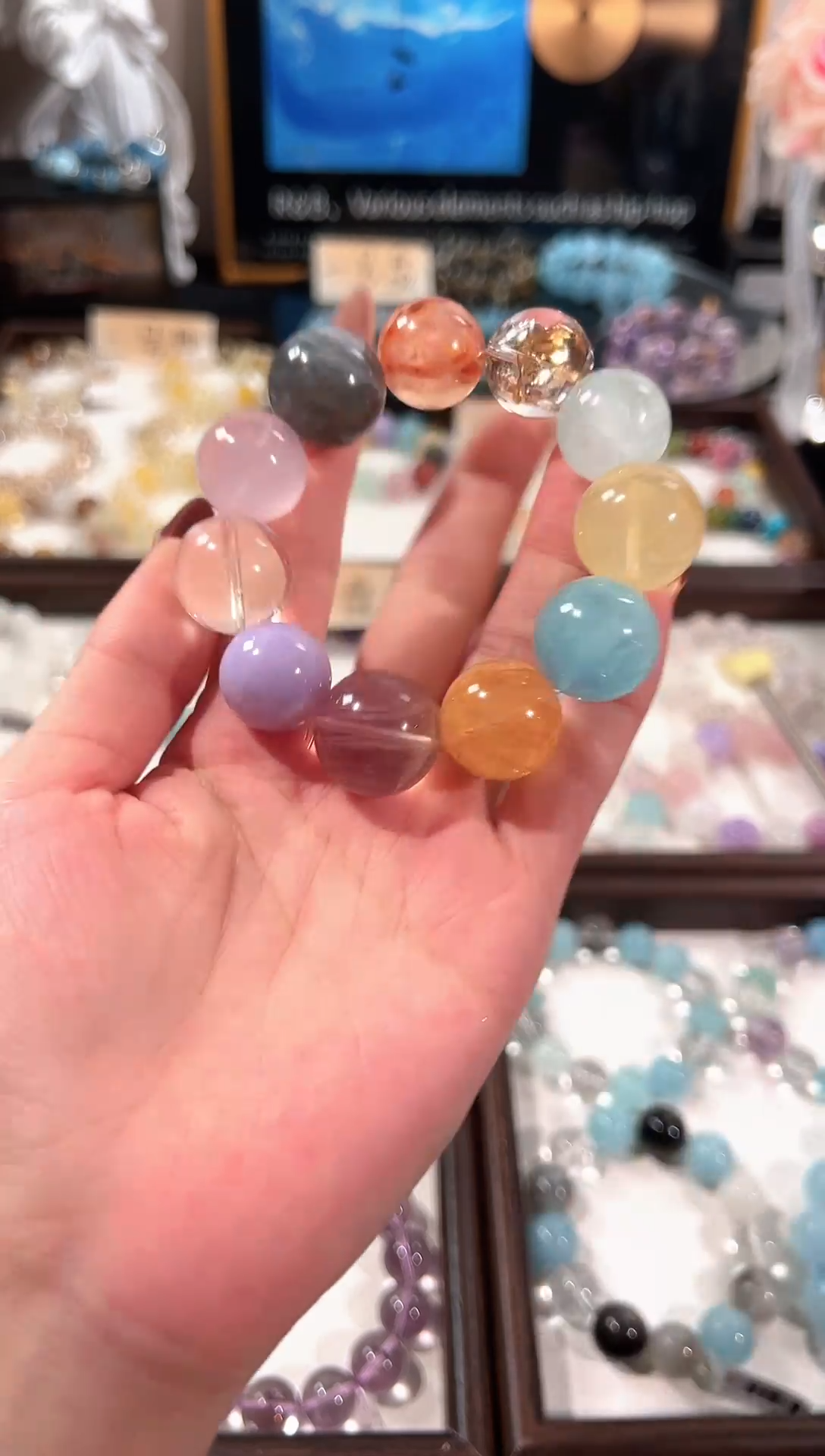 未镶嵌手串水晶259