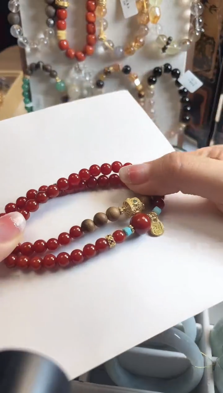 玛瑙/玉髓手串未镶嵌手串