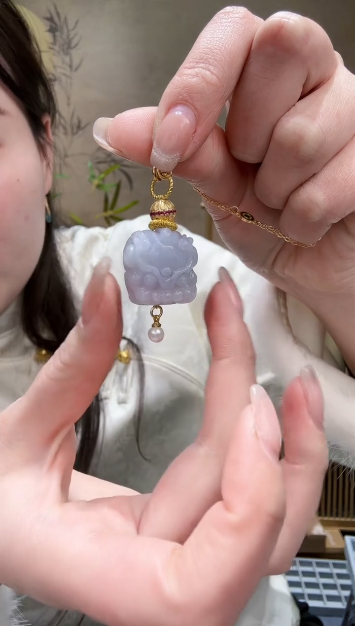 【闪购商品】翡翠颈饰未镶嵌吊坠