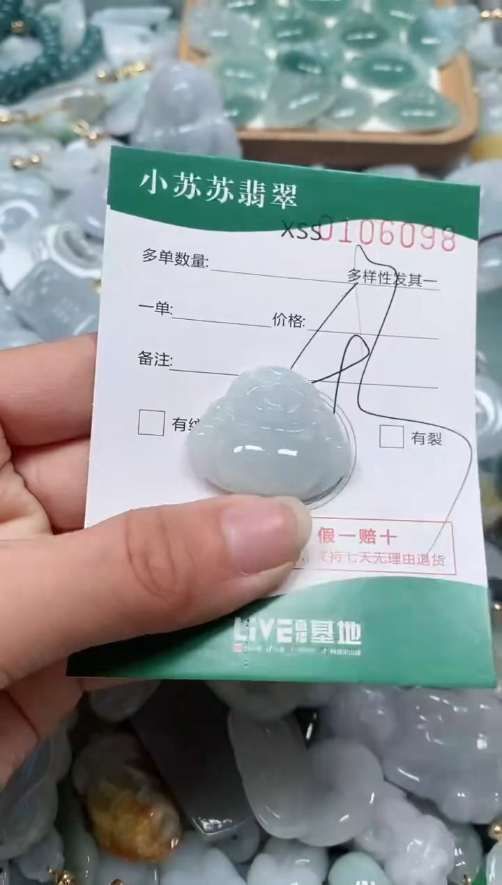 【闪购商品】翡翠颈饰未镶嵌闪购商品0106098