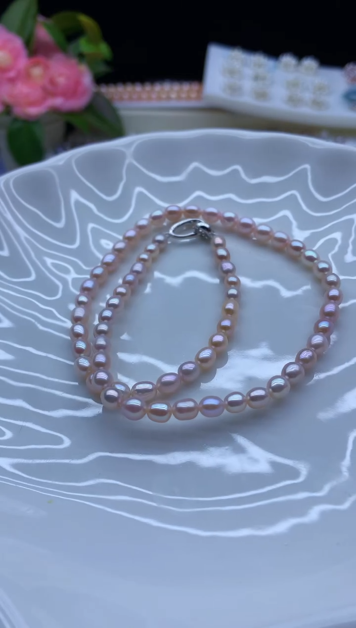 【闪购商品】淡水珍珠颈饰未镶嵌淡水珍珠项链