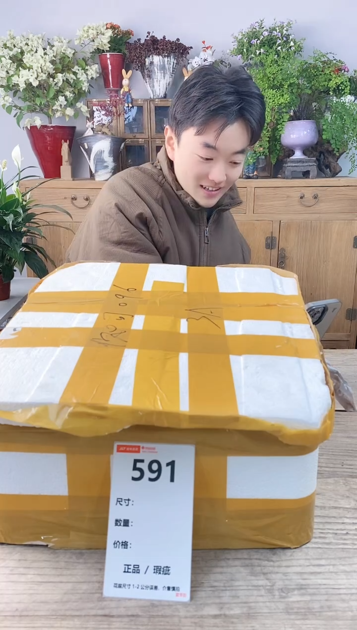 万**空小玩子花盆直播号591