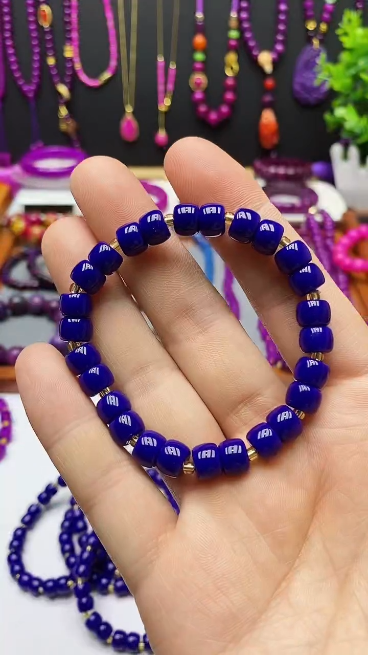 【闪购商品】苏纪石（舒俱来）手链未镶嵌蓝舒手链