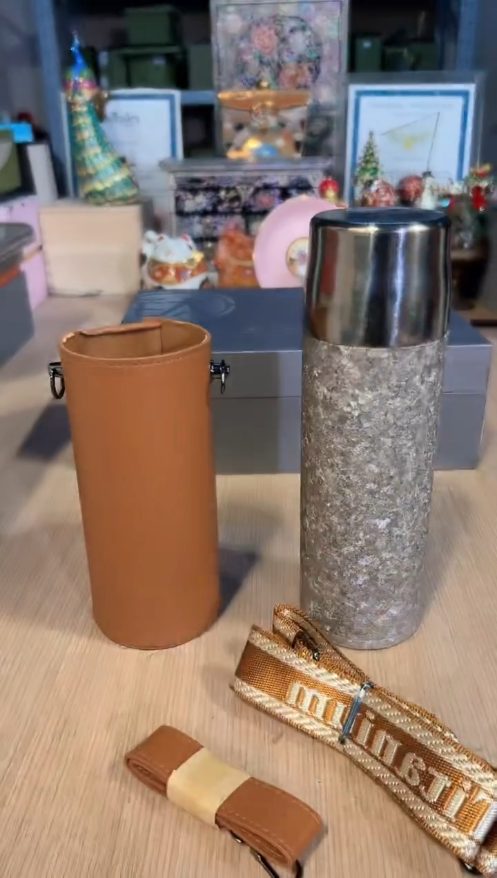 【闪购商品】杯65威众有情有义500ML焖泡杯-银