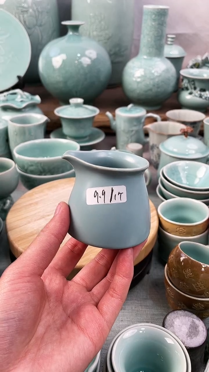 【闪购商品】特价 微瑕 慧仙青瓷