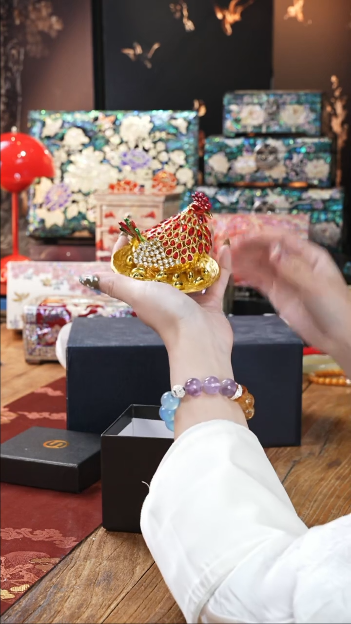 【闪购商品】瓷片豆包儿推荐饰品摆件