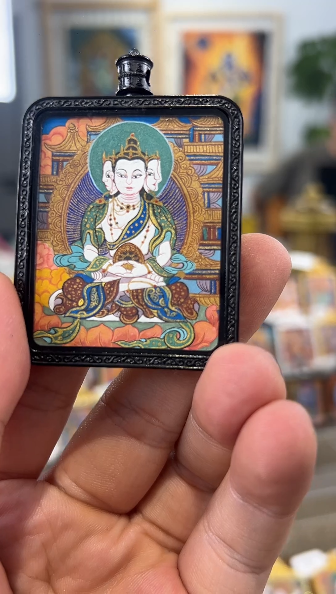 吊坠莫***妙大日带壳子福利价