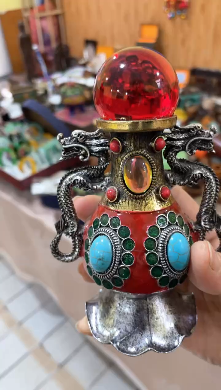 【闪购商品】摆件宫廷影视老旧工艺摆件