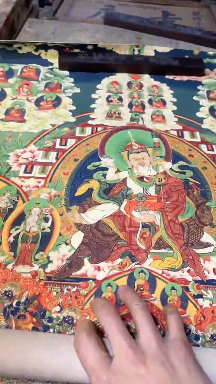 卷轴画卷轴画唐卡玖忆唐卡122