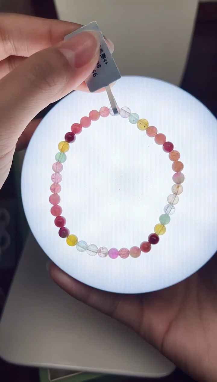 未镶嵌手链碧玺悦3466 约4mm