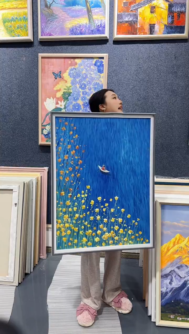 【闪购商品】油画131号 60*80 风景-手绘油画