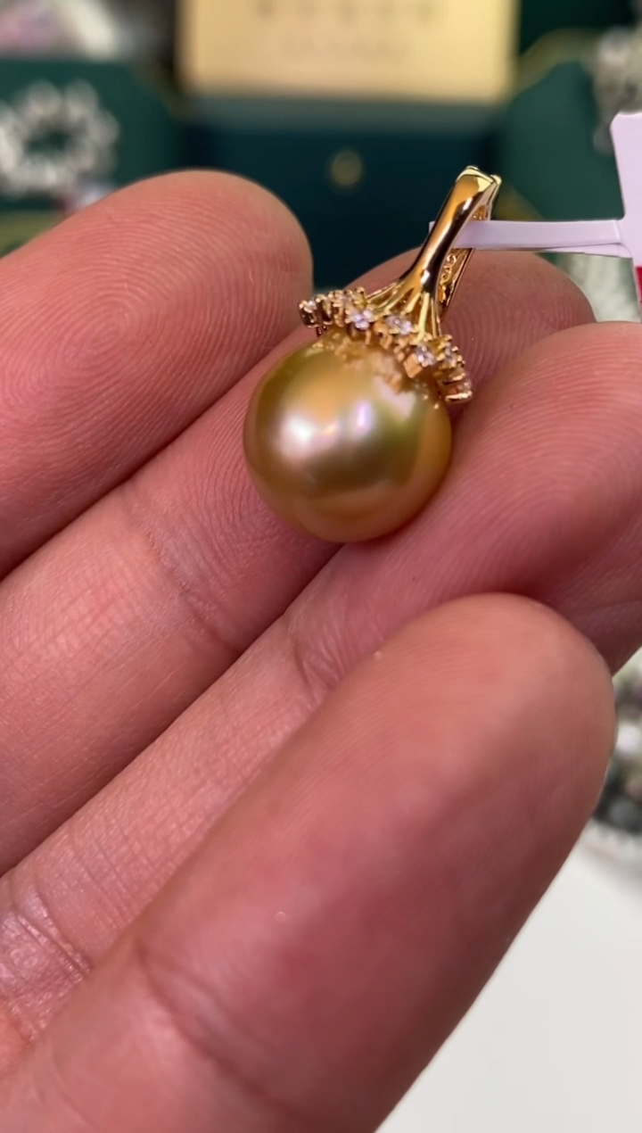 【闪购商品】海水珍珠颈饰银S925镶嵌1