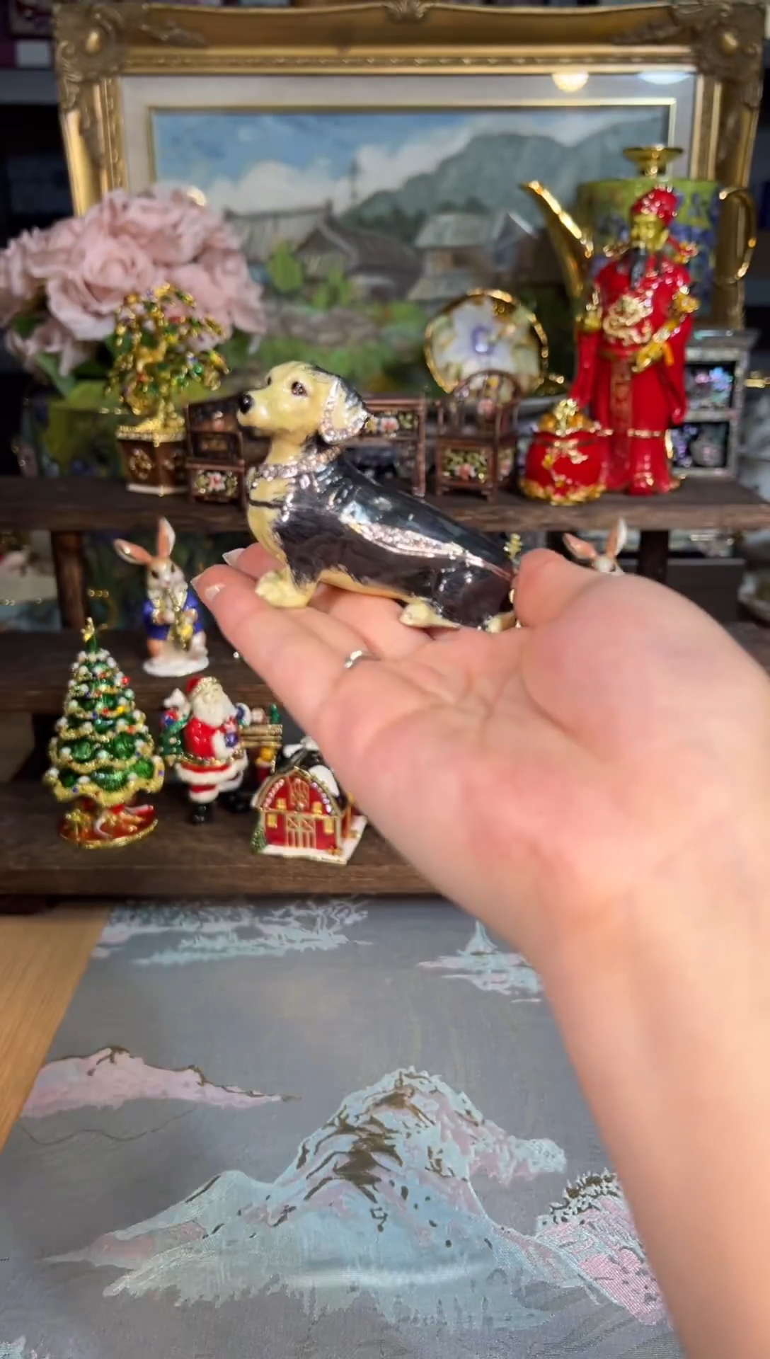 金属七宝烧首饰盒福利