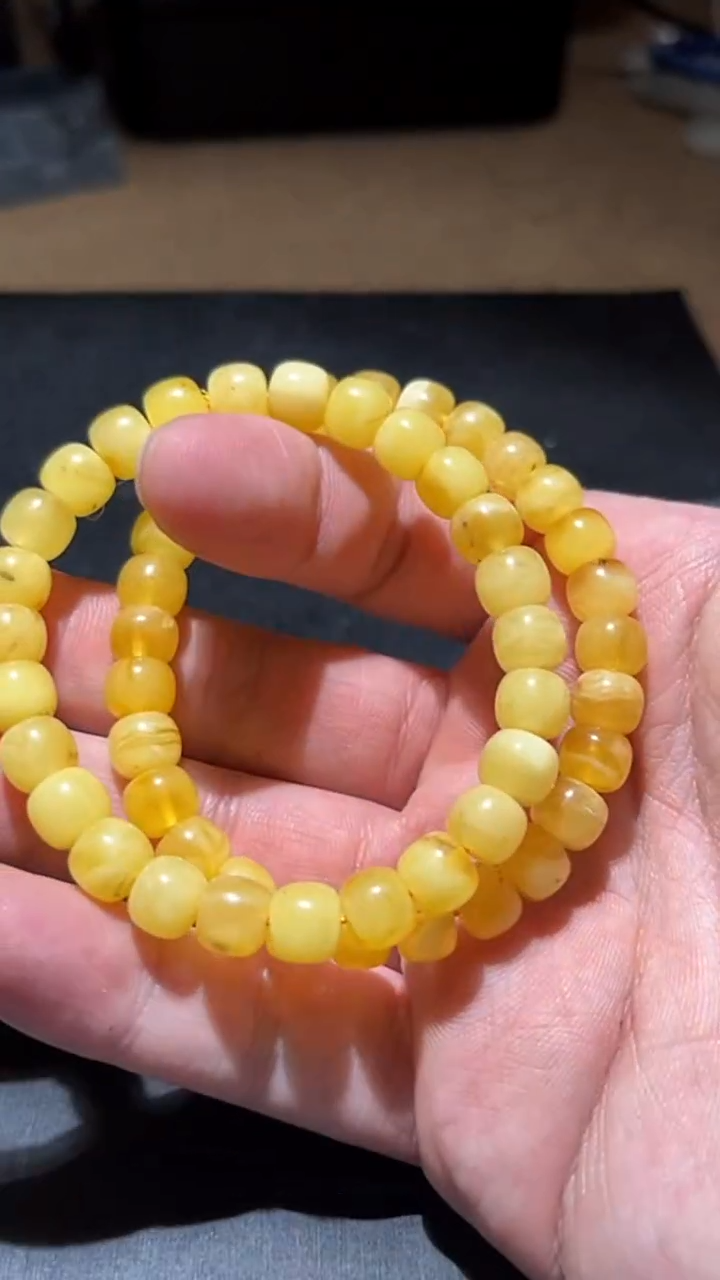 手串蜜蜡未镶嵌G22240527-02多样性发货发其一