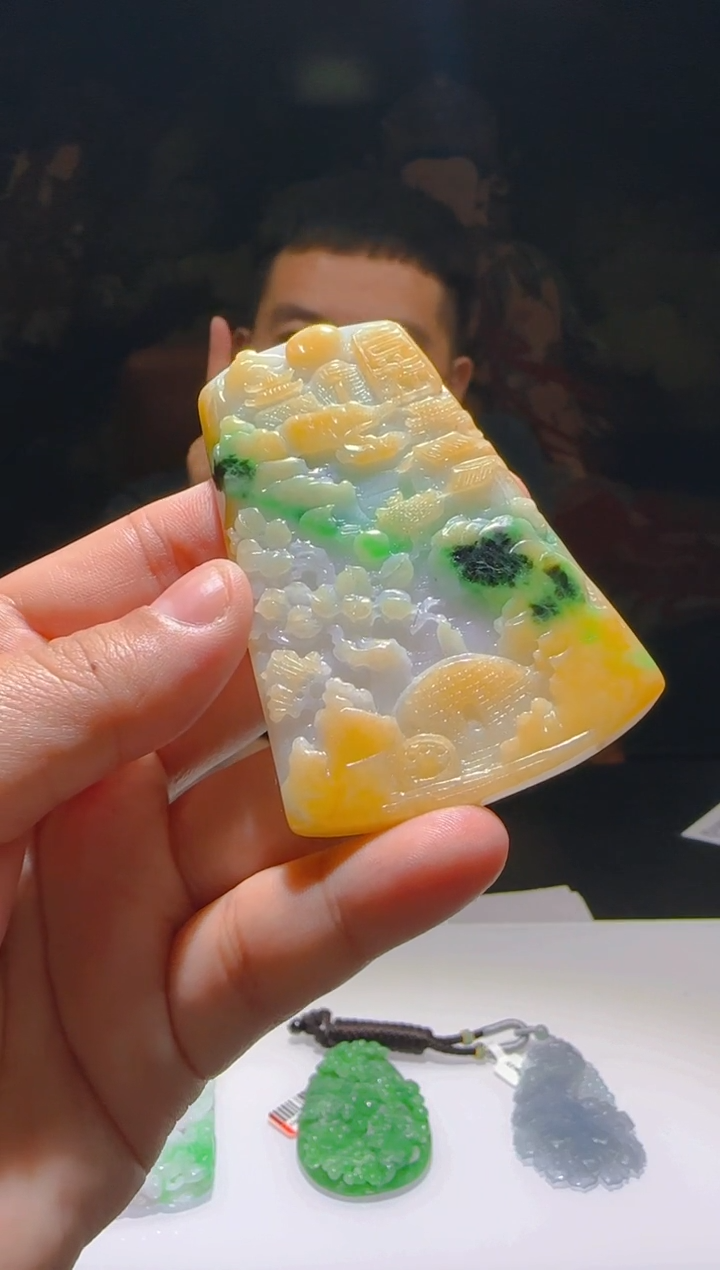 定制翡翠未镶嵌L-@@QJSX0417039